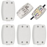 4 pcs bo�tier de raccordement bo�te de jonction � 3 p�les bo�te de d�rivation etanche bo�te de jonction ...