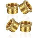 4 pcs r�ducteur en laiton 1 / 2 � 3 / 8 pouce adaptateur (filetage m�le � 20mm x filet� femelle � 15mm), ...