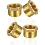 4 pcs r�ducteur en laiton 1 / 2 � 3 / 8 pouce adaptateur (filetage m�le � 20mm x filet� femelle � 15mm), ...