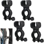 4 pcs support de canne de marche, roulant support de canne pour dambulateur, support de bquille polyvalent, ...