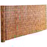 4 pi x 16, 4 pi, lot de 2 cl�tures en roseau naturel, �cran en roseau, d�coration de balcon de patio, ...