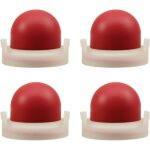4 pices 694394 poire d'amorce de carburateur, poire d'amorcage carburant, poire d'amorage debroussailleuse ...