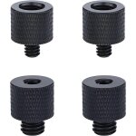 4 pi�ces adaptateur de vis de cam�ra filetage 1 / 4' m�le � 3 / 8' femelle et 3 / 8' m�le � 1 / 4' femelle ...