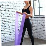 4 pices bande lastique de yoga tpe ceinture de stretching pour entranement musculation  rsistance ...