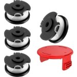 4 pi�ces bobine de fil convient pour einhell tle - 03, rechange coupe bordure pour einhell ge - ct 18 ...