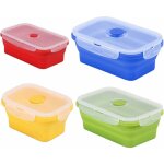 Fei yu - 4 pièces boîtes à lunch en silicône pliable étanche aux micro - ondes conteneurs de stockage ... Fei yu - 4 pièces boîtes à lunch en silicône pliable étanche aux micro - ondes conteneurs de stockage ...