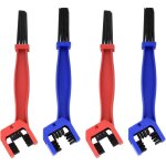 4 pices brosse chaine moto, brosse nettoyer velo, vlo de montagne et brosse de nettoyage pour chane ...