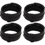 4 pi�ces carburateur collecteur d'admission bottes joints caoutchouc noir remplacement pour magna vtr250 ...
