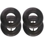 4 pices chambre  air 4. 10 / 3. 50 - 4 avec tige de valve pour brouette tondeuse poussette gnrateur ...
