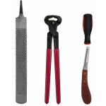4 pices cheval marchal - ferrant sabot pince garniture ferrage fichier rpe poigne sabot coupe outil ...