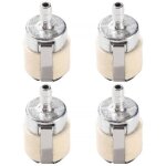 4 pices lment filtrant pour scie  chane, filtre  essence trononneuse, compatible avec echo 13120507320 ...