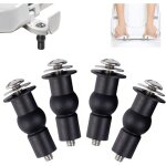 4 pi�ces fixation cuvette wc, abattant wc fixations charni�res, fixations wc abattant, charniere abattant ...