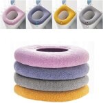 4 pi�ces housse de si�ge de toilette, toilet seat cover, housse de si�ge de wc, antibact�rien, si�ge ...