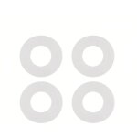 4 pi�ces joints d'�tanch�it� en caoutchouc de silicone, joint chasse d'eau wc suspendu , rondelles de ...