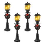 4 pièces mini lampadaire de noël lampe train rue miniature lumières décoratives pour bricolage maison ... 4 pièces mini lampadaire de noël lampe train rue miniature lumières décoratives pour bricolage maison ...