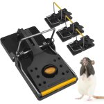4 pièces piege a rat, reutilisable piege a souris, professionnel sensible tapetteà souris attrape, tapetteà ... 4 pièces piege a rat, reutilisable piege a souris, professionnel sensible tapetteà souris attrape, tapetteà ...