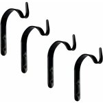 4 pices support jardiniere balcon en mtal support pour plantes suspendues crochets fer forg dcoration ...