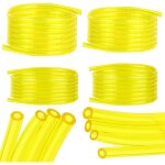 4 pi�ces tuyaux d'essence, 1. 5m tuyau d'huile transparent jaune (2 x 3. 5mm, 2. 5 x 5mm, 3 x 5mm, 3 ...