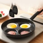 4 poles  omelettes, pole  frire antiadhsive, ustensiles de cuisine, outil de cuisson