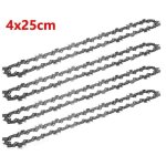 4 x cha�ne de tron�onneuse 25cm 40tg 3 / 8 lp 1, 1 mm pour dolmar as1925z makita duc254z
