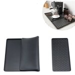 40, 5 x 61 cm grand tapis de machine � caf� en silicone mat , tapis de s�chage pour comptoir de cuisine, ...