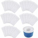 40 paires de chaussettes de piscine pour filtre de piscine, panier de nettoyage pour piscines creus�es ...