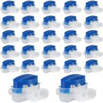 40 pcs connecteurs cable robot tondeuse remplis de gel r�sine original, connecteurs �tanche 314 pour ...