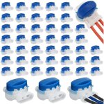 40 pcs connecteurs cable robot tondeuse remplis de gel r�sine original, connecteurs �tanche 314 pour ...