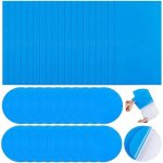 40 pi�ces rustine piscine kit de r�paration patchs de r�paration auto - adh�sifs pvc patch liner piscine ...