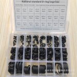 400 pi�ces de joints toriques, 24 tailles de joints en caoutchouc, kit de joints �lectriques, kit d'assortimen ...