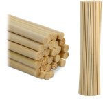 400 tiges de bambou, 30 cm, tiges pour le bricolage, support pour plantes d'int�rieur, tiges rondes, ...