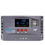 40a - contrleur solaire 12 volts / 24 volts identification automatique chargeur solaire affichage lcd ...