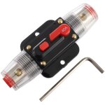 40a disjoncteur interrupteur 40 amp fusible inline holder 12v - 51v dc bouton de réinitialisation manuelle ... 40a disjoncteur interrupteur 40 amp fusible inline holder 12v - 51v dc bouton de réinitialisation manuelle ...