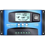 40a mppt rgulateur de charge du panneau solaire avec surveillance automatique de la mise au point 12v ...