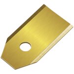 45 lames de rechange pour husqvarna / automower / gardena / yardforce robot tondeuse, lames de couteau ...