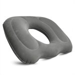 Csparkv - 45x39cm coussin de sige gonflable pour hmorrodes - coussin d'assise orthopdique rond avec ...