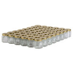 48 pots verre hexagonaux 50g (47 ml) avec couvercles to 43 - plusieurs mod�les disponibles - dor�
