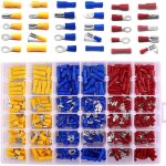 480 pi�ces de cosses �lectriques pour voiture - rondes, plates, femelles, m�les, oeillet, cylindriques ...