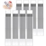 48pcs 2. 8mm mine crayon chantier menuisier, mine crayon charpentier, recharges de crayons chantier, ...