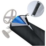 490x96cm couverture enrouleur b�che piscine en tissu imperm�able housse de protection pour couverture ...
