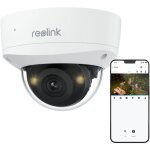 Reolink - 4k 8mp cam�ra surveillance ext�rieure poe, anti - vandalisme ik10, d�tection smart personnes ...