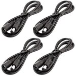 4pcs 1m dc 12v cble d'extension prise dc 5, 5mm x 2, 1mm dc 0 - 36v cordon d'alimentation rallonge lectrique ...