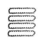 4pcs 4 pouces mini trononneuse lectrique sans fil chane de scie  chane pour la coupe du bois branches ...