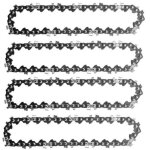 4pcs 4 pouces mini tron�onneuse �lectrique sans fil cha�ne de scie � cha�ne pour la coupe du bois branches ...