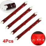 4pcs 500watt w rouge 118 mm halog�ne infrarouge infrarouge r7 lampe d'ampoule de chauffage de parasol ...
