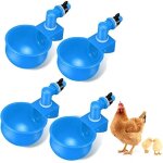 4pcs, abreuvoir poules, abreuvoirs automatiques de poulet, volaille automatique abreuvoir, abreuvoir ...