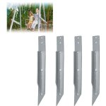 4pcs ancrages au sol pour balan�oire, ancrage de jardin, fixations de balan�oire, r�sistantes � l'usure, ...