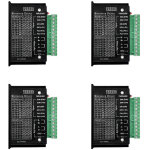 4pcs cnc mono - axe 4a tb6600 stepper pilotes moteur controleur module de commande du regulateur de vitesse ...