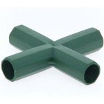 4pcs connecteur de construction de cadre de serre chaude 16 mm raccord pvc 5 types de support stable ...