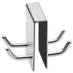 4pcs crochet douche, crochet porte serviette sans per�age porte serviette salle de bain crochet mural ...